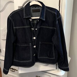 Blank NYC Dark Blue Denim Jacket